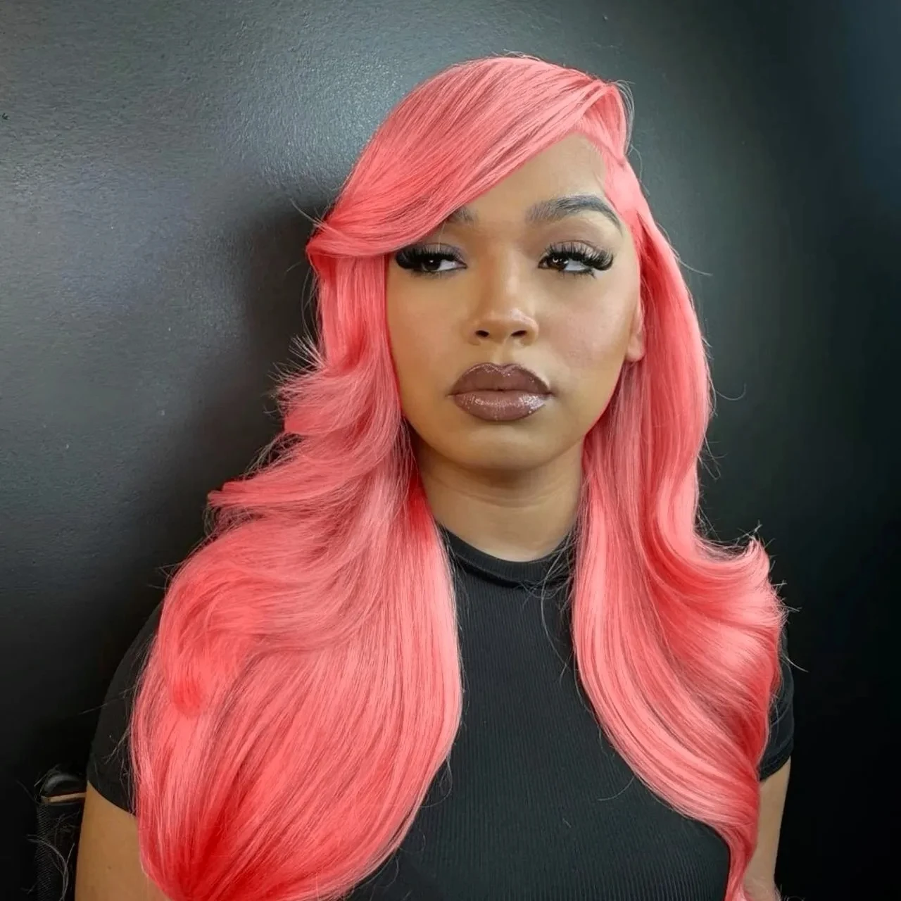 13x6 Hd Transparent Pink Lace Front Wig Human Hair Preplucked Brazilan 13x4 Bone Straight Frontal 613 Colored Wigs For Women