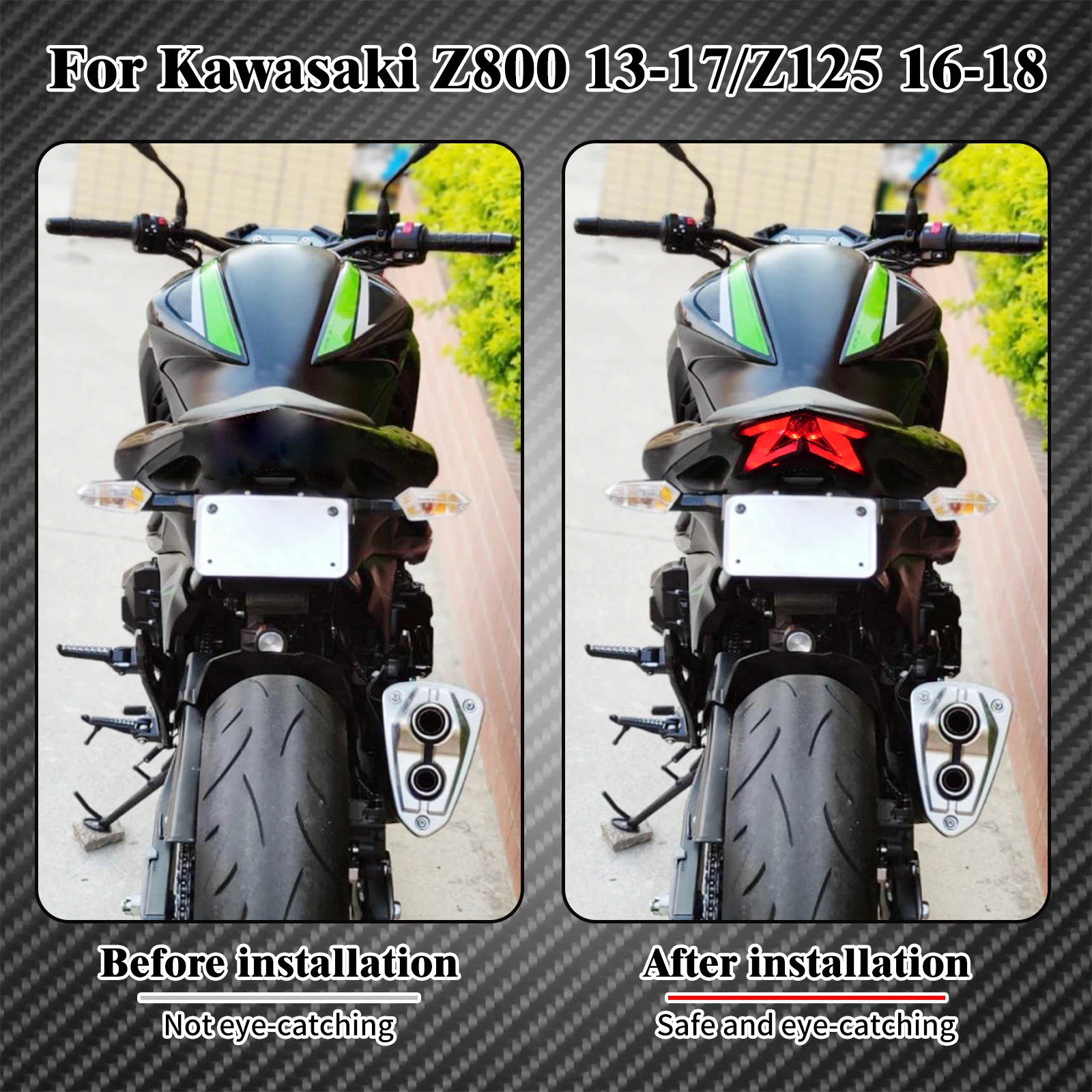 ヤンピー着用メルカリ内1点 Ｌ　pedestal DABbrrrsos Kawasaki ZX9R 2002-2003 Gloss Black & Green Flames ABS Fairings