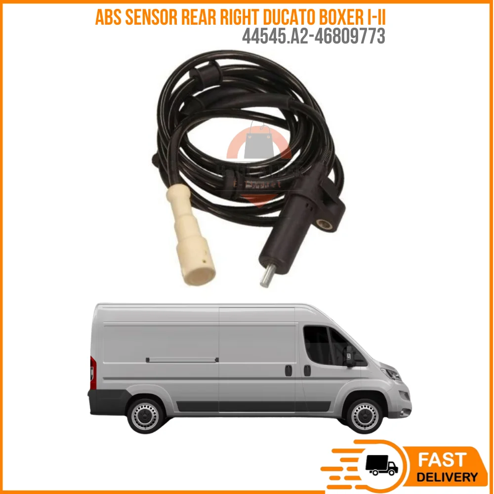 

FOR ABS SENSOR REAR RIGHT DUCATO BOXER I-II OEM 4455.A2-46809773 SUPER QUALITY HIGH SATISFACTION REASONABLE PRICE DELIVERY