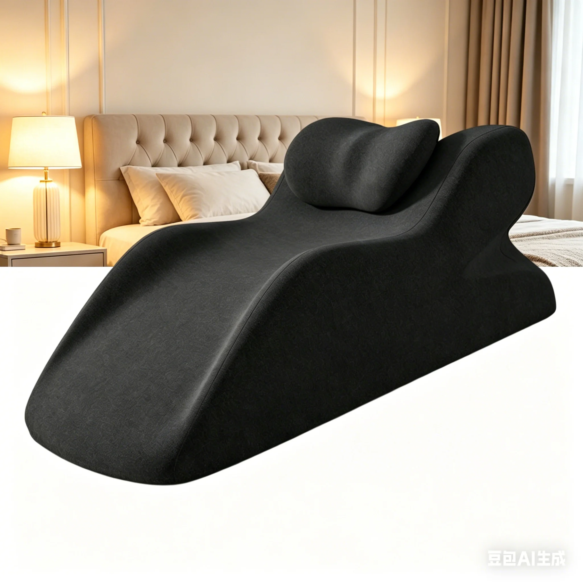 Oreiller ergonomique de traction cervicale, coussin multifonctionnel de soutien pour le dos et les jambes pour soulager la douleur, coussin de lit en mousse à mémoire de forme, décompression de la