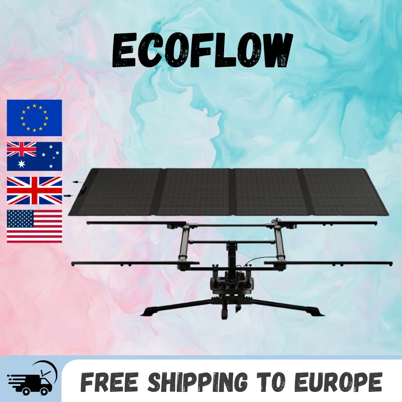 

ECOFLOW-Tracker solar portable DELTA PRO / DELTA MAX, станция pour для le Full air, 30%