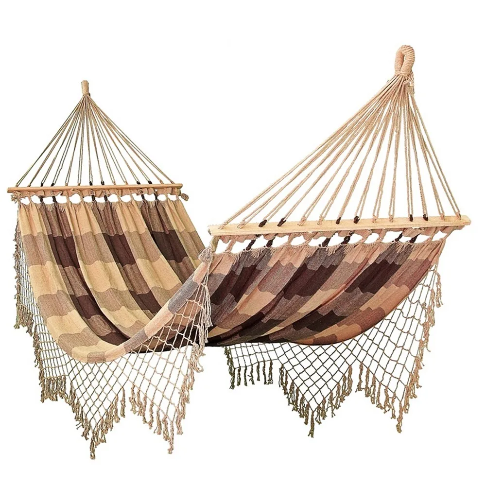 木製のさまざまな色の広いアメリカンスリーピングネット