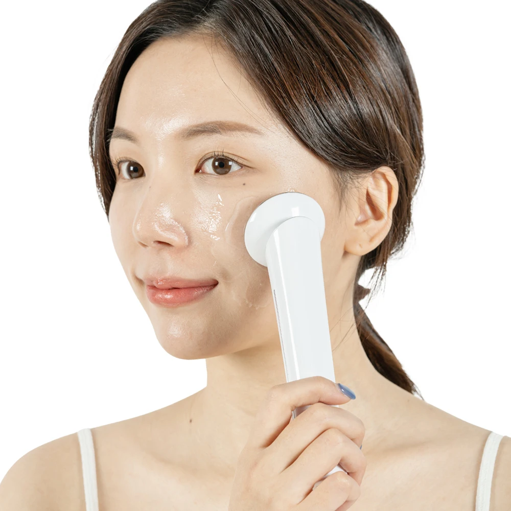 آلة التدليك الصوتية للعناية باللؤلؤ ، آلة العناية بالبشرة EMS Galvonic ، عالية التردد ، جديدة