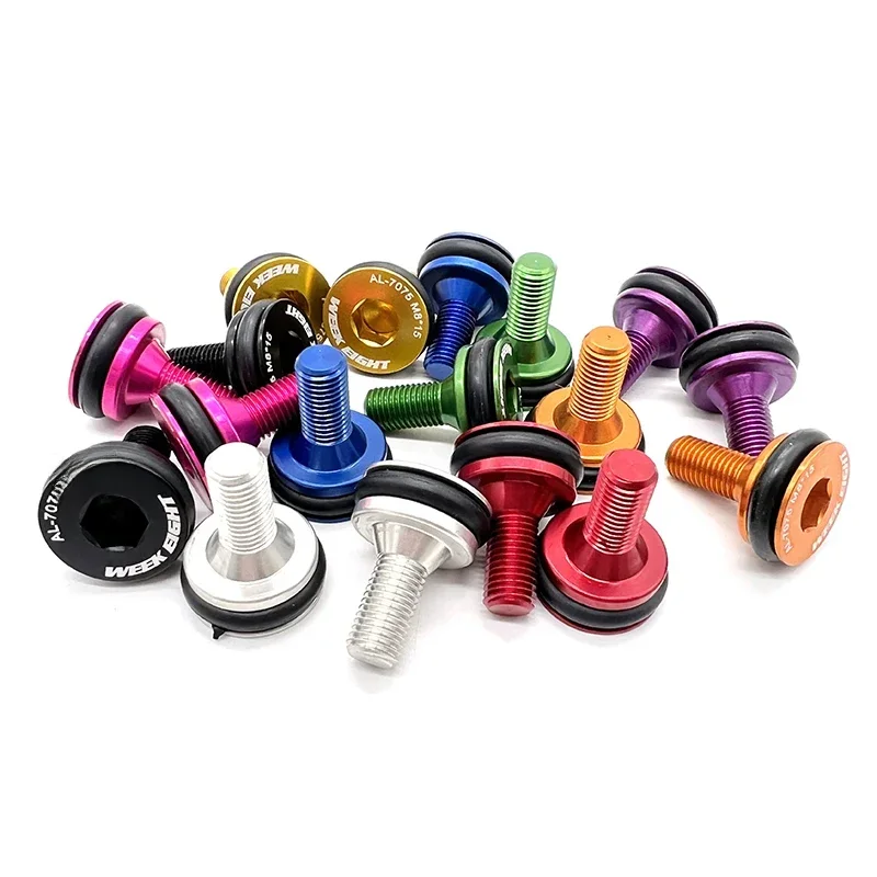 AliExpress UK Aluminum Alloy / Steel Bike Square hole Bottom Bracket Waterproof Sealed Bolts Bicycle BB Screws