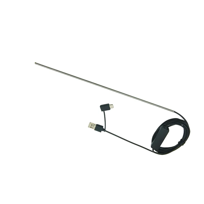 1MP diameter 3,3 mm lange buis FOV80. endoscoop 2m zachte draad macro industriële pijpleidinginspectie