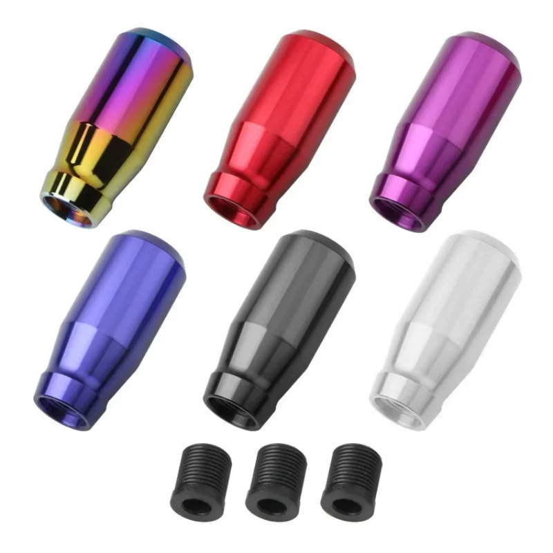 Aluminum Alloy Racing Gear Shift Knob – Universal 5/6-Speed Manual Transmission Shifter for Car Modification