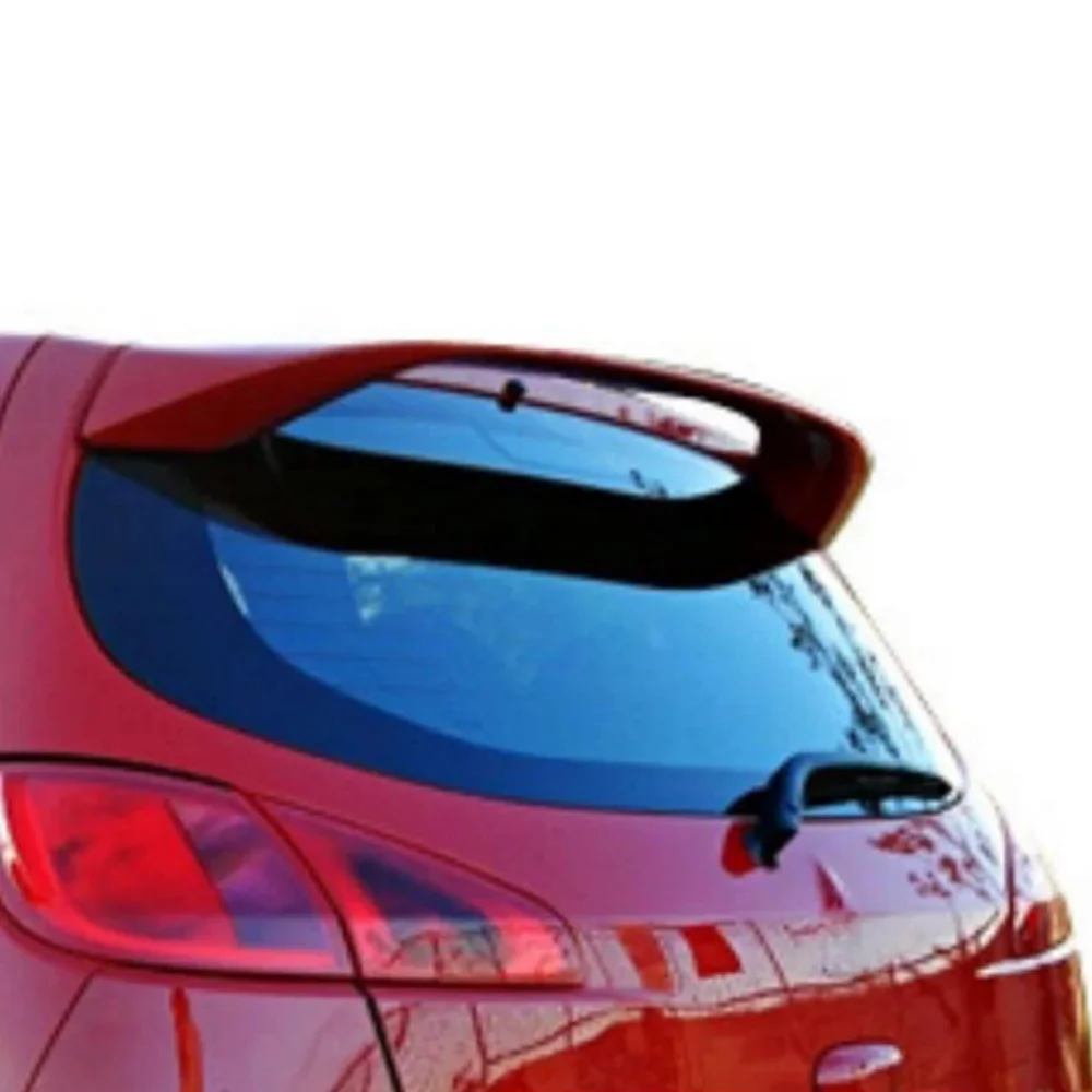 For Mıtsubıshı Colt 2 Door Glass Top Spoiler Fiber Material Rear Roof Spoiler Wing Trunk Lip Car Styling Tunıng Parts