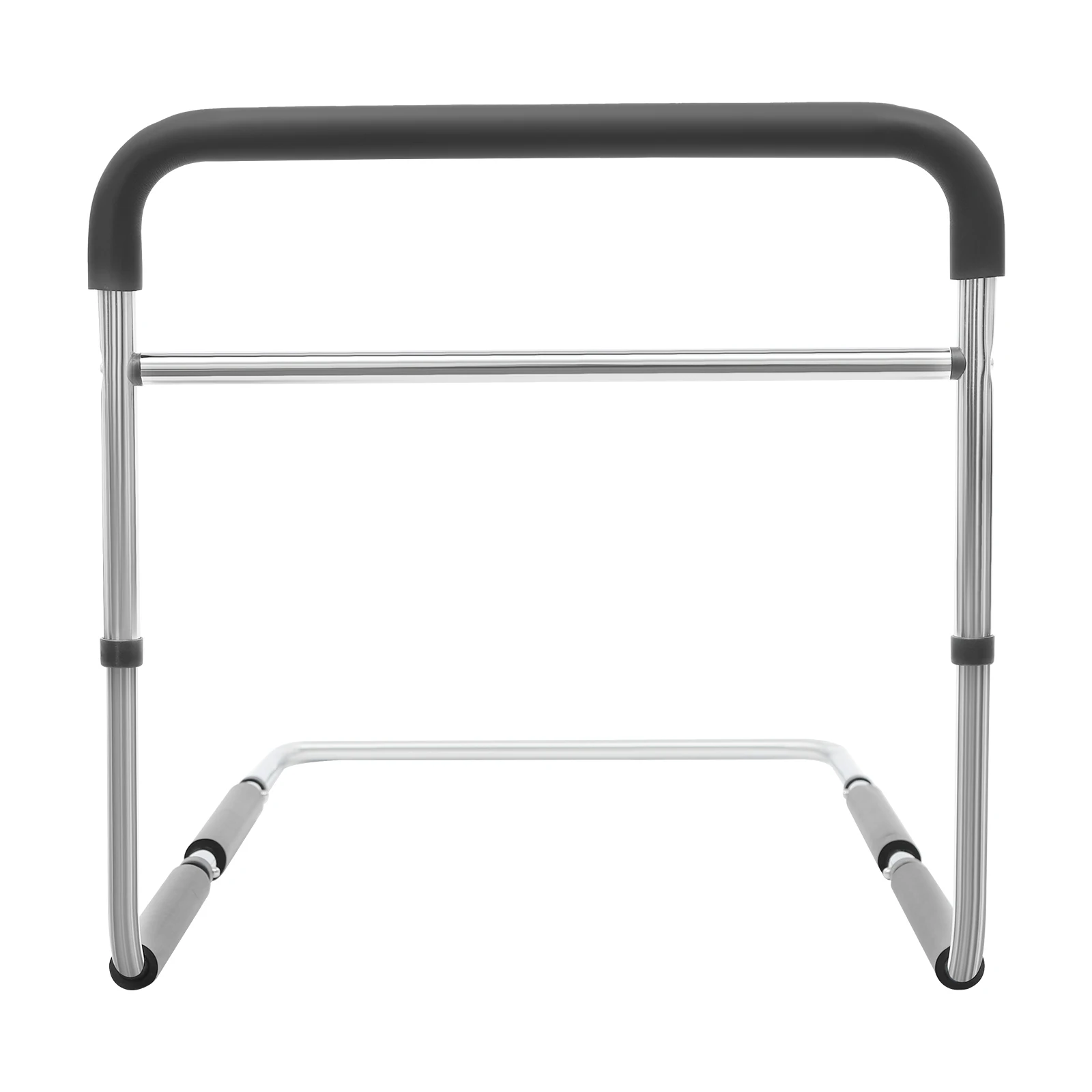 Bed Rail, Adjustable Height Bed Support Bar, Bed Assist Rail Comfortable User Experience Anti-slip Plug For Embedded Beds