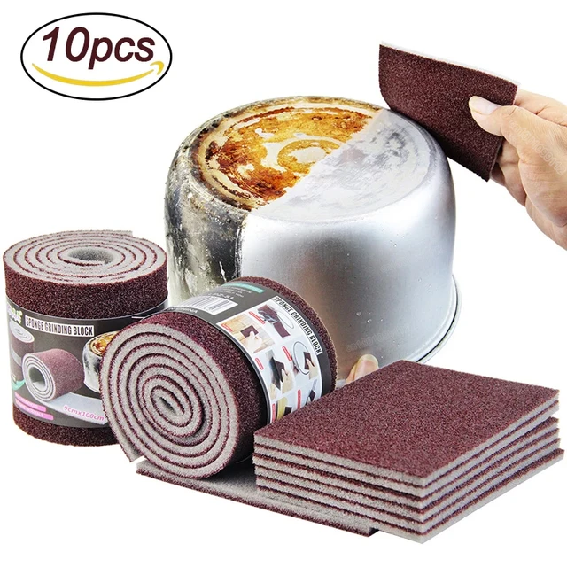 Magiczna gąbka z melaminy Carborundum gąbka kuchenna gumka do patelni garnek gąbki do naczyń przybory kuchenne artykuły do sprzątania w gospodarstwie domowym