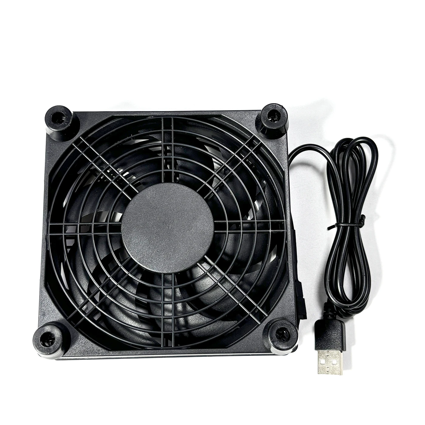1/2pcs 12cm USB Cooling Fan, 5V Silent USB Powered Fan, Quiet Fast Cooling Fan for Router, TV Box, PC Case, Desk