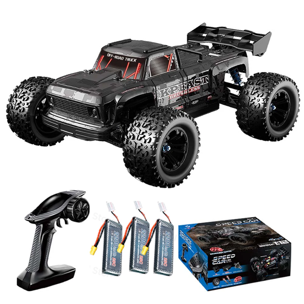 KF16 70 KM/H Hochgeschwindigkeits-RC-Auto 1:12 4WD 3S Batteriegesteuertes Auto Bürstenloser Motor Professionelles RC-Offroad-Auto Monster Trucks Jungen-Spielzeug