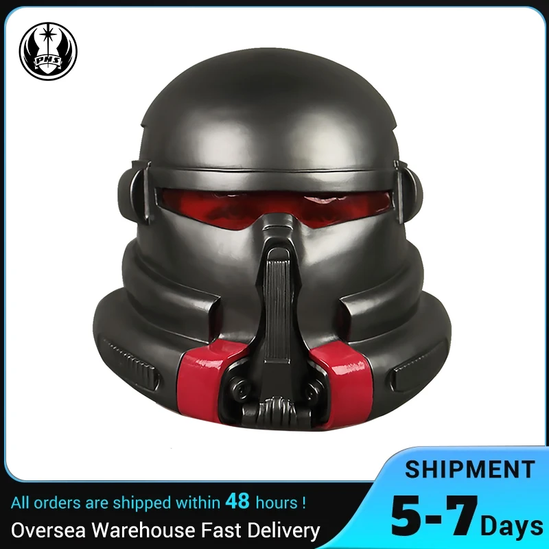PHS Fallen Samurai Team Helmet Role Playing PVC Mask Helmet Halloween Christmas Party Gift, Children Role Playing Adult Toy