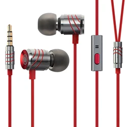 GGMM C800 Earphone With Microphone for Phone HiFi Earphone fone de ouvido Earbuds Handfree ear phones for iphone Android PC MP3