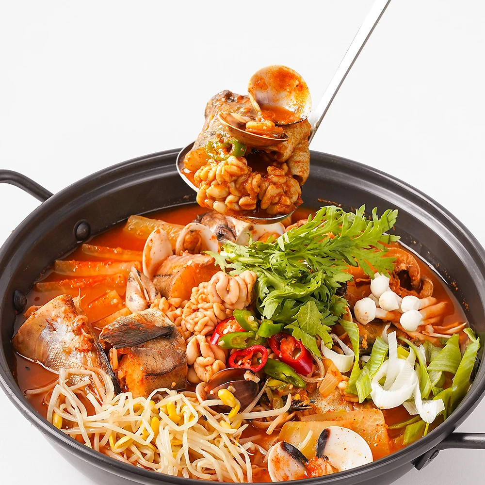 [홍익상회] 홍익동태탕 650g (2인분) x 2팩 간편 동태찌개 밀키트 