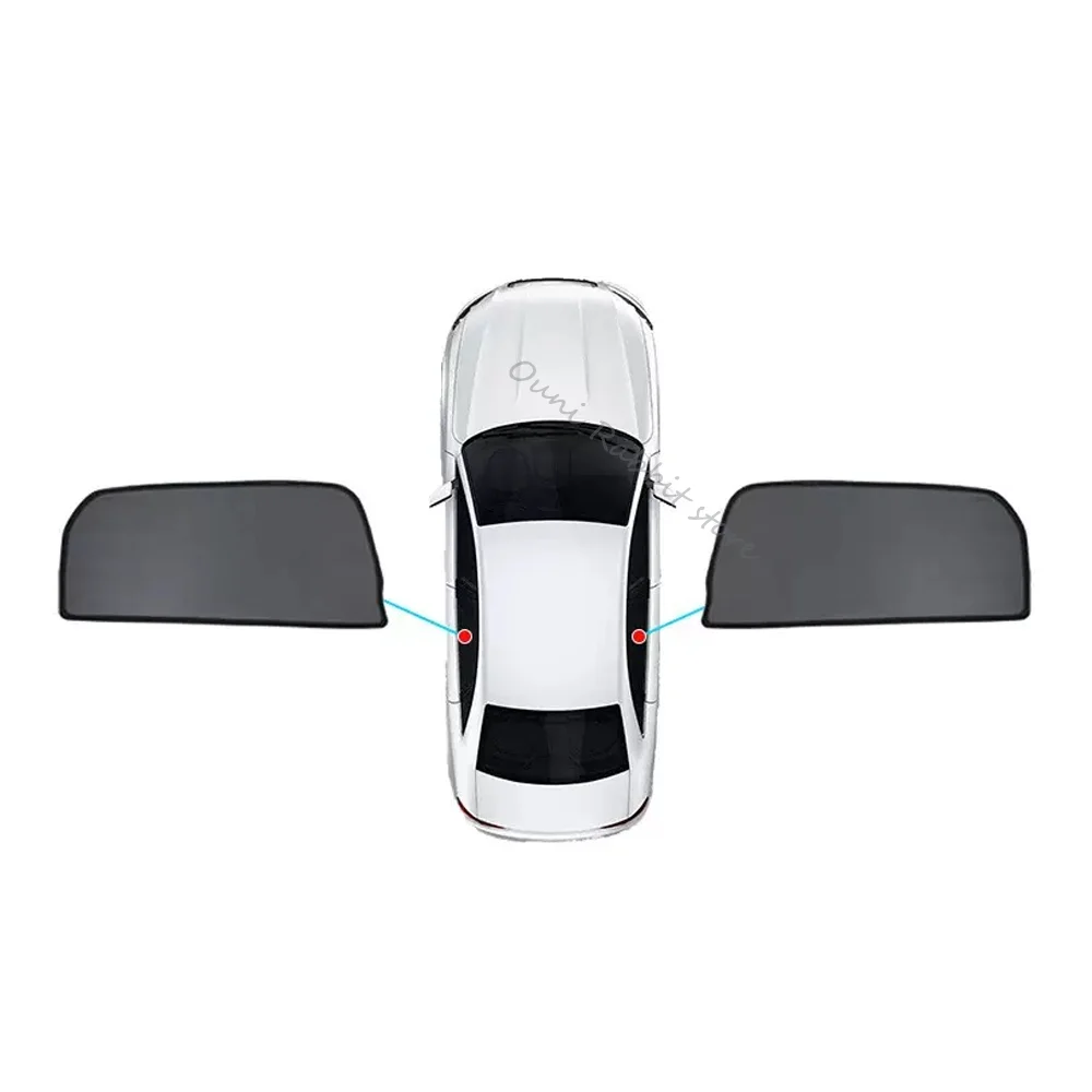 For Leapmotor B10 2025~2027 2026 Car Magnetic Mesh Privacy Sunshade Side Window Sun Shade Mosquito Net Protection Accessories image 3