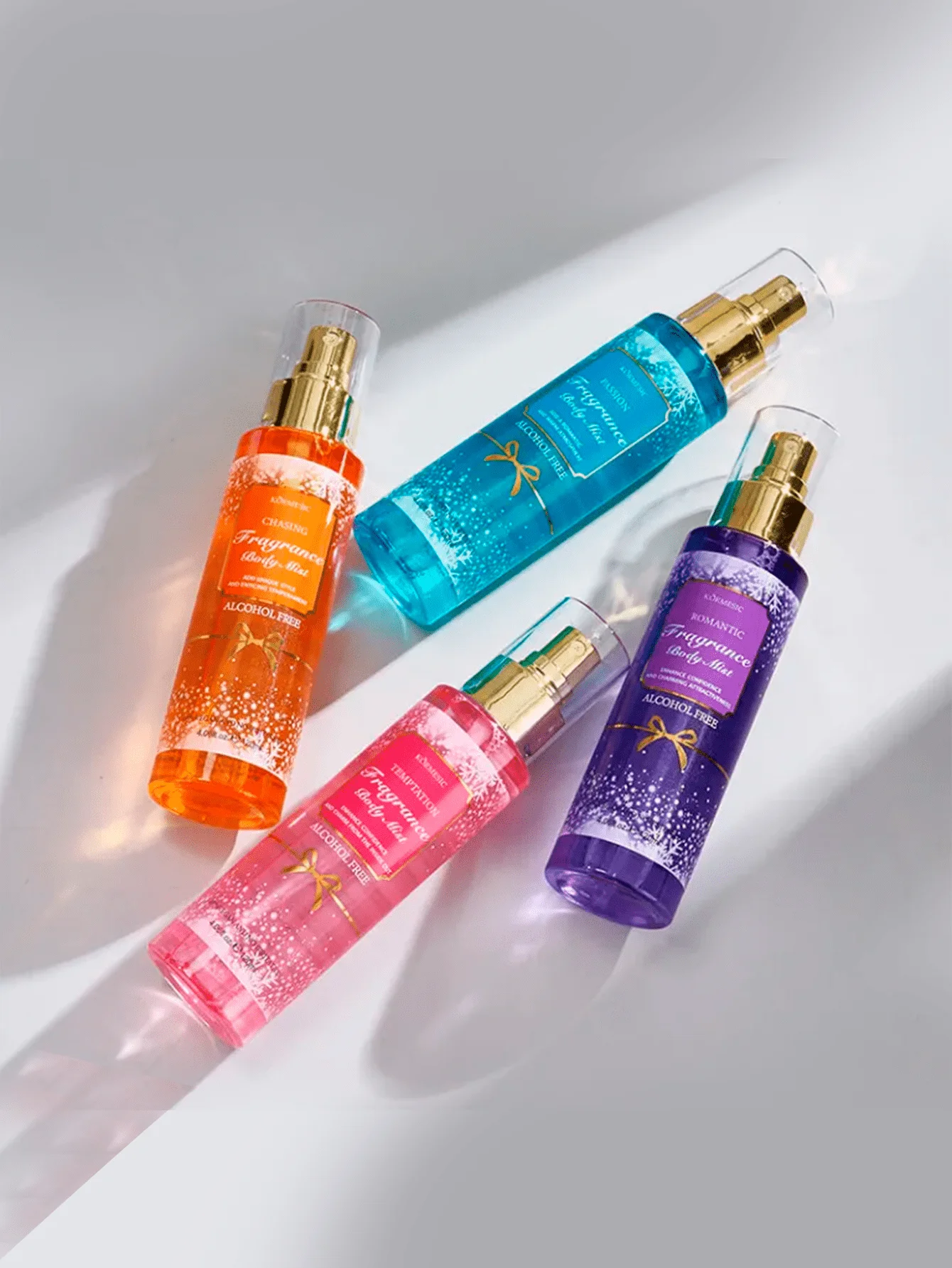 مجموعة من 2 بخاخ مرطب 120 مل وغسول للجسم 100 جرام في مجموعة من 2 بخاخ مرطب 120 مل وغسول للجسم 100 جرام في علبة هدية