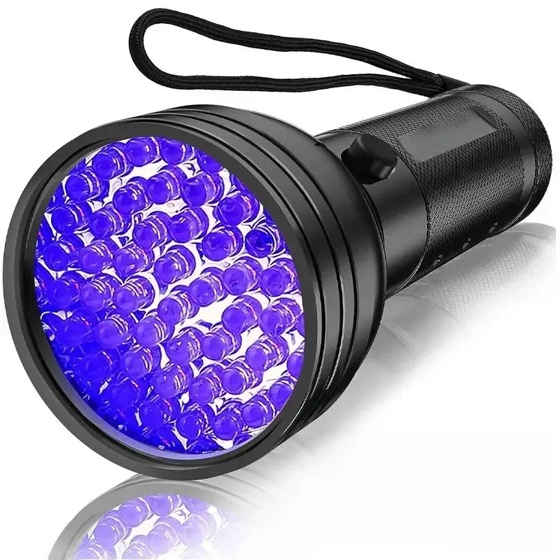 Lampe de poche haute puissance 1 ~ 51LED, lumière violette, détecteur de contrefaçon, lumière ultraviolette UV 395nm, détecteur d'urine animale et de Scorpion, torche UV