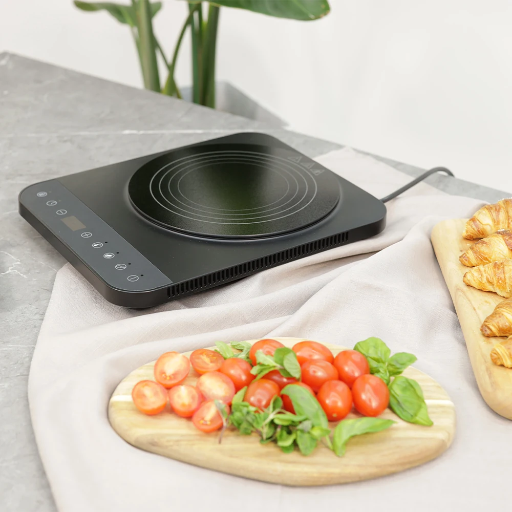 صحن ساخن كهربائي مع جودة عالية ، حفظ ذاتي ، تسخين سريع لطاولة الطعام ، وظيفة قفل سيراميك ، تحريض نحيف ، فن المطبخ ، 5005B