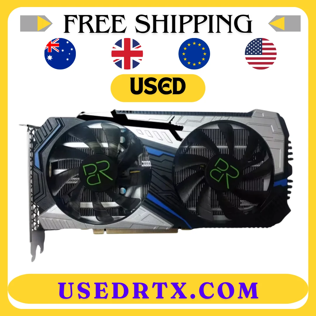 USED  RTX 2060 Super 8GB VIDEO Graphic Card RTX2060S GDDR6 VGA HDMI GPU 256Bit GAMING PC Computer
