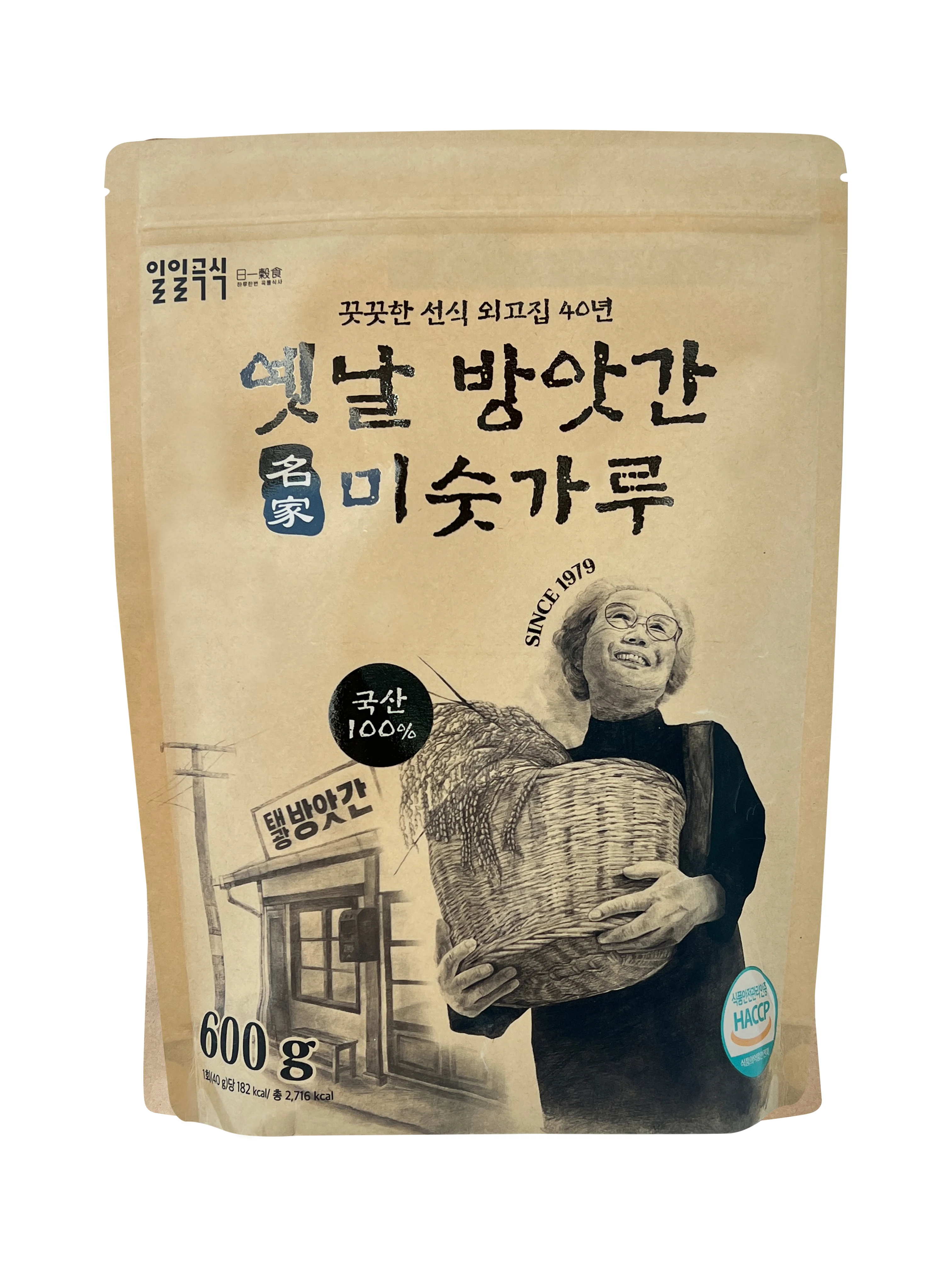 Daily grain traditional mill barley flour mix 600g