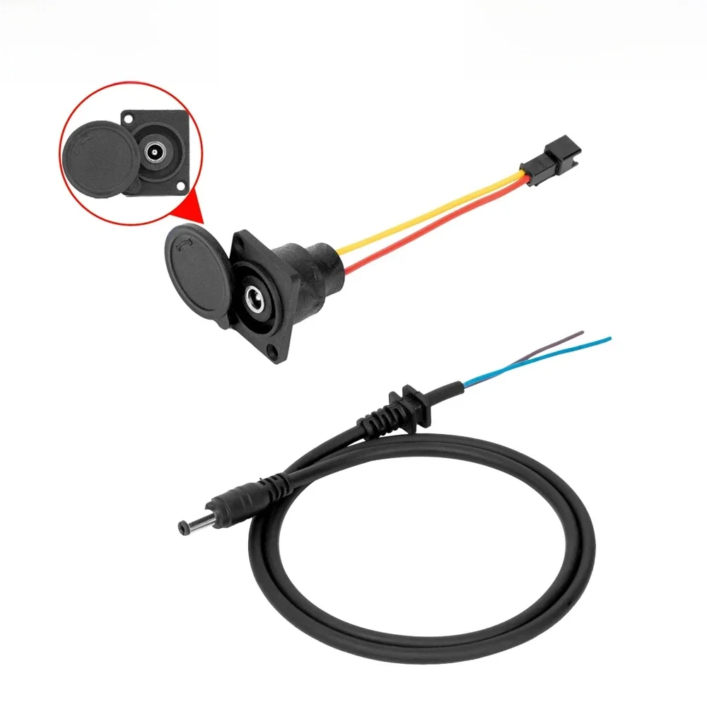 AliExpress Charging Head Lithium Battery Output Line 36V/48V Round Male and Female Base Dc2.1 / 2.5 Electric Bicycle Charger Plug Socket