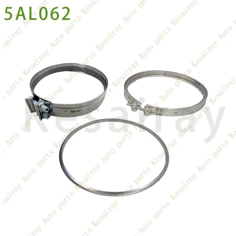 5AL062 Clamp and gasket for  Mercedes DPF 5AI007 replace 5AL055 (V-Clamp)+5AL021 (Gasket)+5AL004 (Clamp) exhaust kit