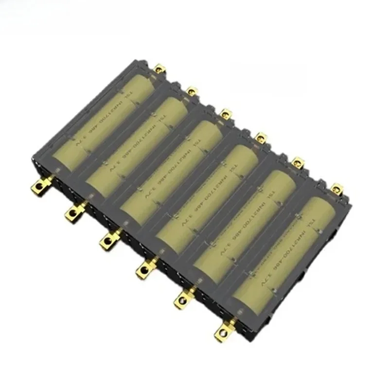 Łączenie gniazda baterii / obudowa baterii 21700/18650 / bezlutowy uchwyt na baterie litowe Elektroniczny słupek miedziany o wysokim natężeniu prądu — 2