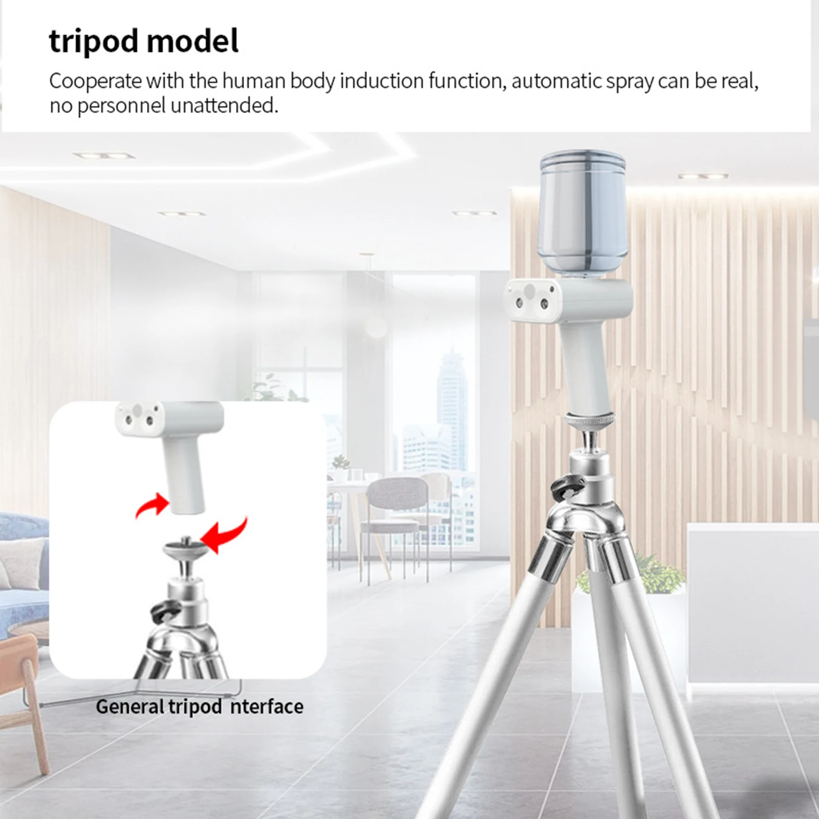 500ml Wireless Nano Sprayer Rechargeable Household Large Capacity Steam Machine Electrostatic Disinfecting for Home Garden Hotel