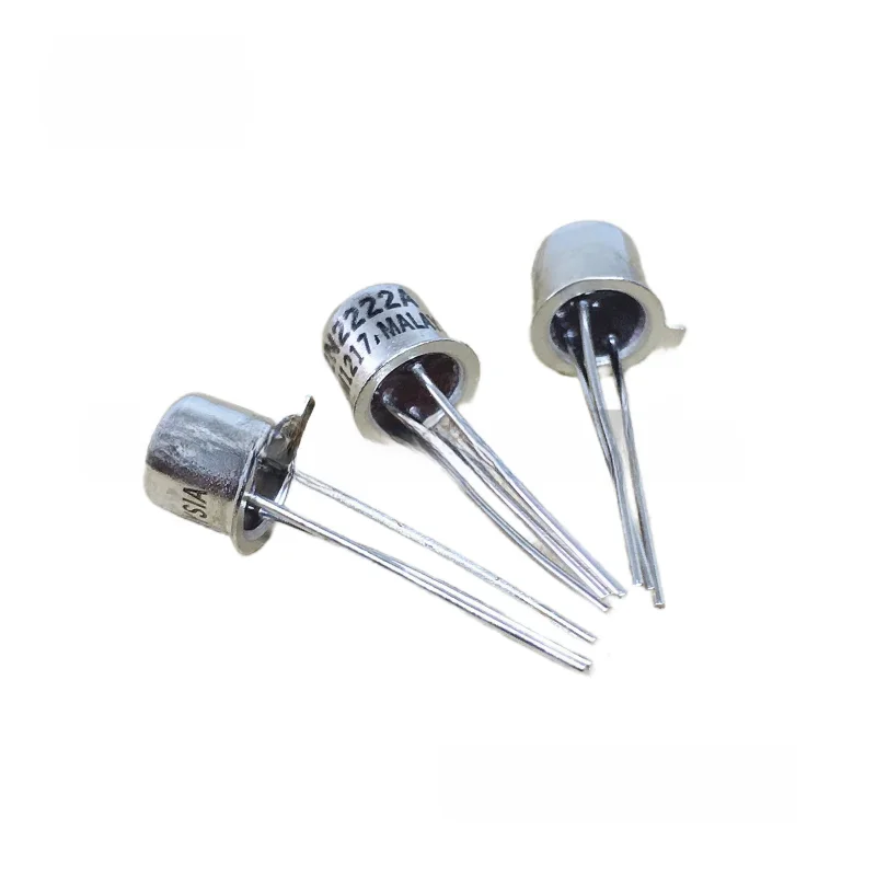 10 sztuk 2N2222A 2N2222 TO-18 NPN 40V 0,8A tranzystor — zdjęcie produktu 6