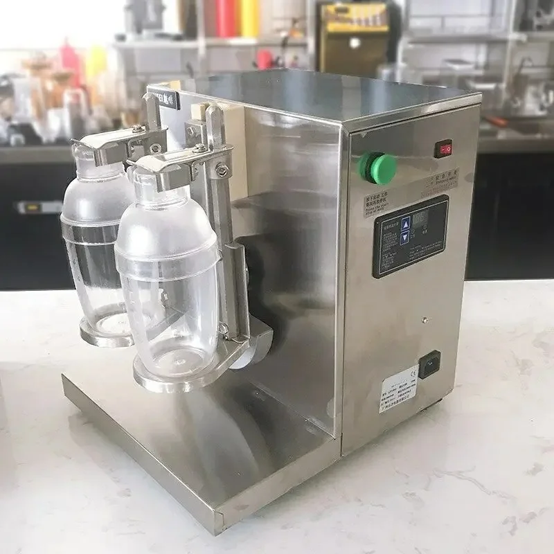 Milk tea shop milk tea shaker bubble tea cup shaker double cup tea shaker milkshake machine bubble tea machine