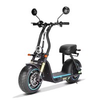 48V 13AH lithium battery electric scooter 1000w 40km/h small two wheels scooter electric scooter bike