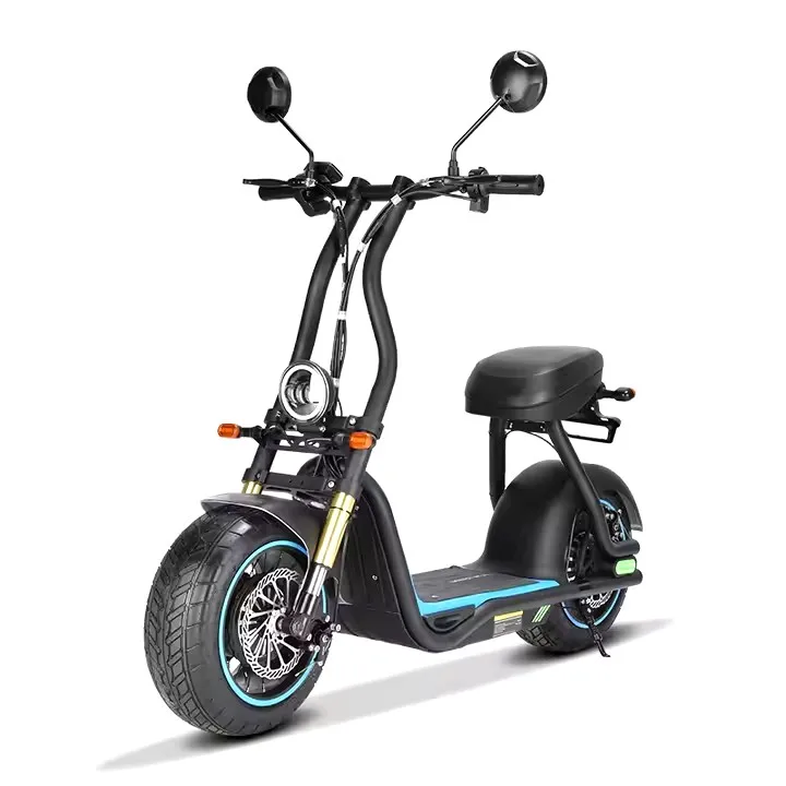 48V 13AH lithium battery electric scooter 1000w 40km/h small two wheels scooter electric scooter bike