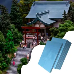 5pieces Lightweight Foam Slab Sheet Thick for DIY Crafting Carving Projects Arts Material Diorama Landscape Accessories