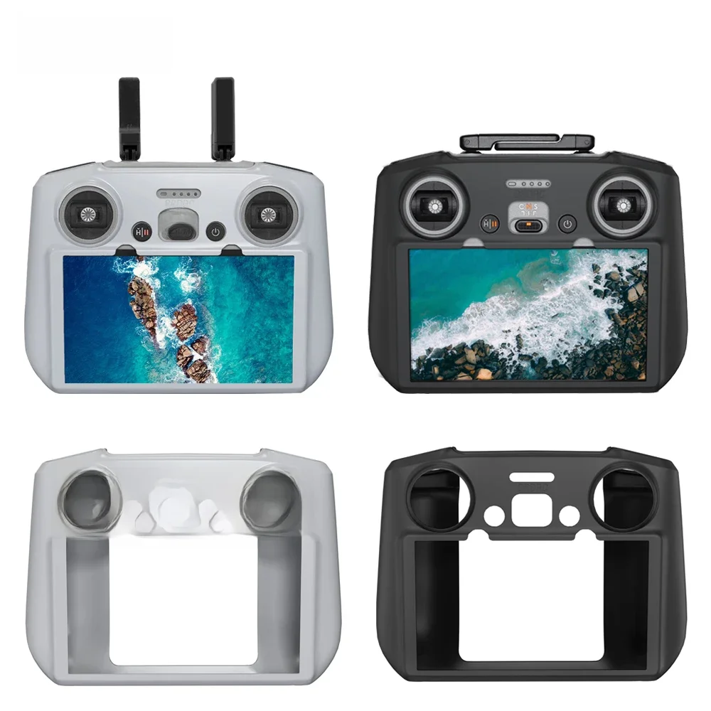 BRDRC Capa de silicone para DJI FLIP/Mini 4 Pro/Air 3S Drone RC 2 Manga Capa de proteção à prova de