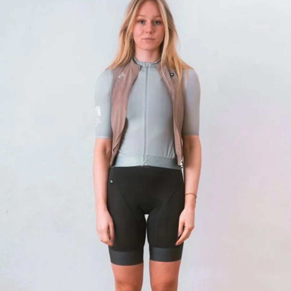 AliExpress Xvertex Summer SYN WOMEN'S TRAINING JERSEY 2.0 SMOKE Color 2025 Team Pro Bicycle Kit MTB Clothing Shorts Sleeve Cycling Set