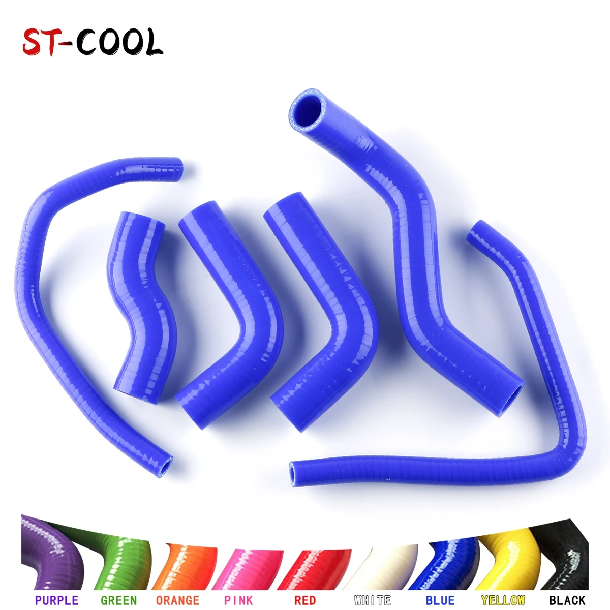 

FOR 2003-2006 KAWASAKI Z1000 Z 1000 2004 2005 Radiator Silicone Hoses Kit Tubes Piping 6Pcs 10 Colors