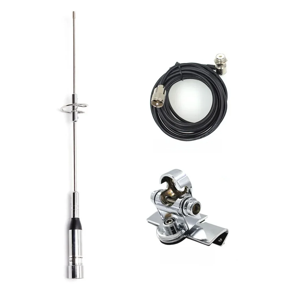 NAGOYA antena NL-770S PL259 złącze dwuzakresowy UV 144/430MHz 150W 2.15/3.0dBi antena walkie-talkie SL16/UHF-J/M typ — zdjęcie produktu 7