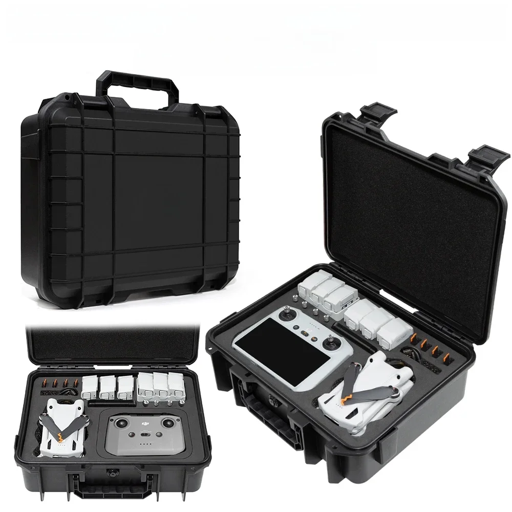 Voor DJI Mini 3 Case Explosieveilige Case Mini 3 Pro Tas Draagbare Waterdichte Doos Harde Shell Grote Capaciteit Accessoires Case - afbeelding 2
