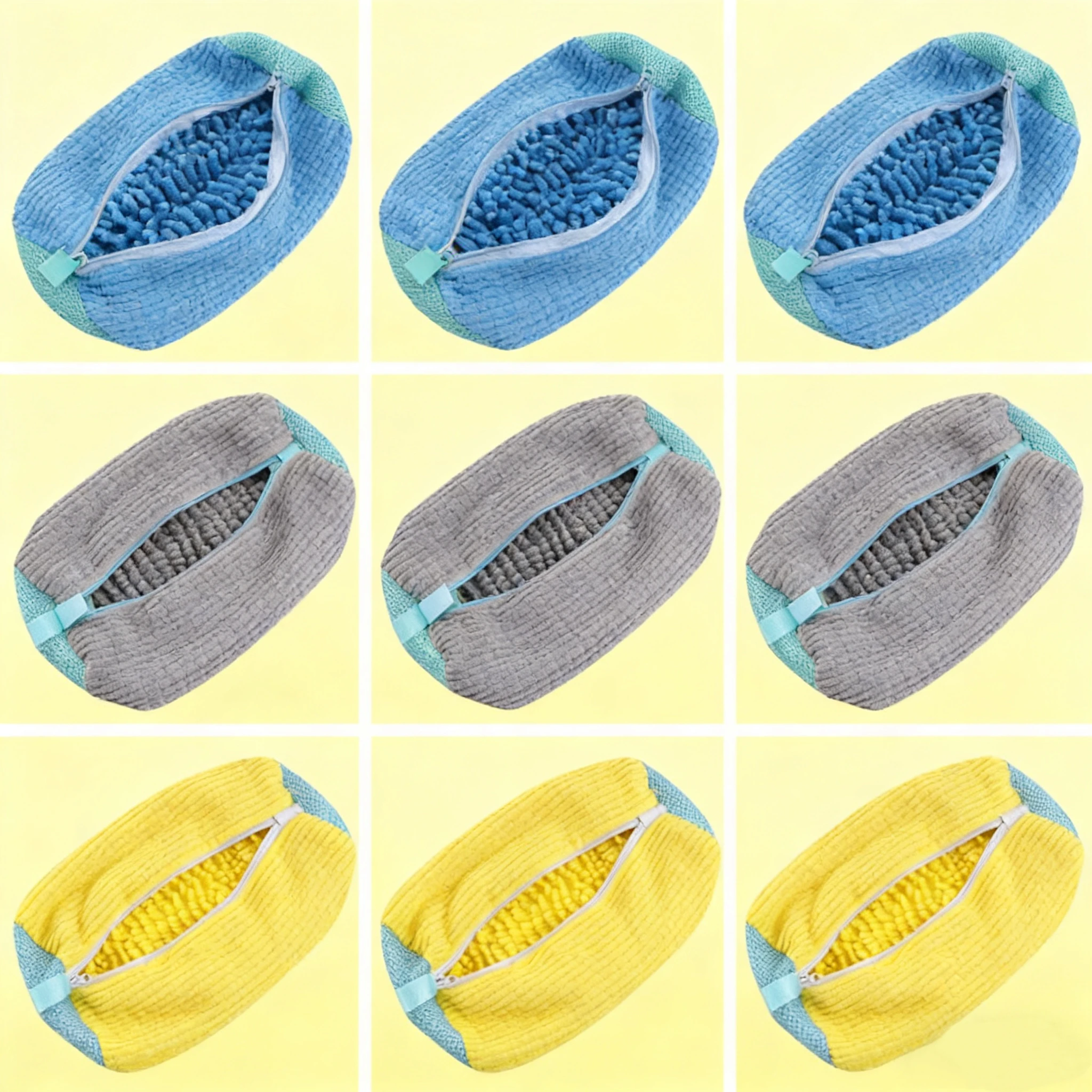 Durable Shoe Washing Bag Suitable For All Shoe Types - Sturdy Polyester Zipper Closure, Plush Lining Interior Protective Laundry Bag, Reusable, Great For Athletic, Sneakers And Casual Shoes