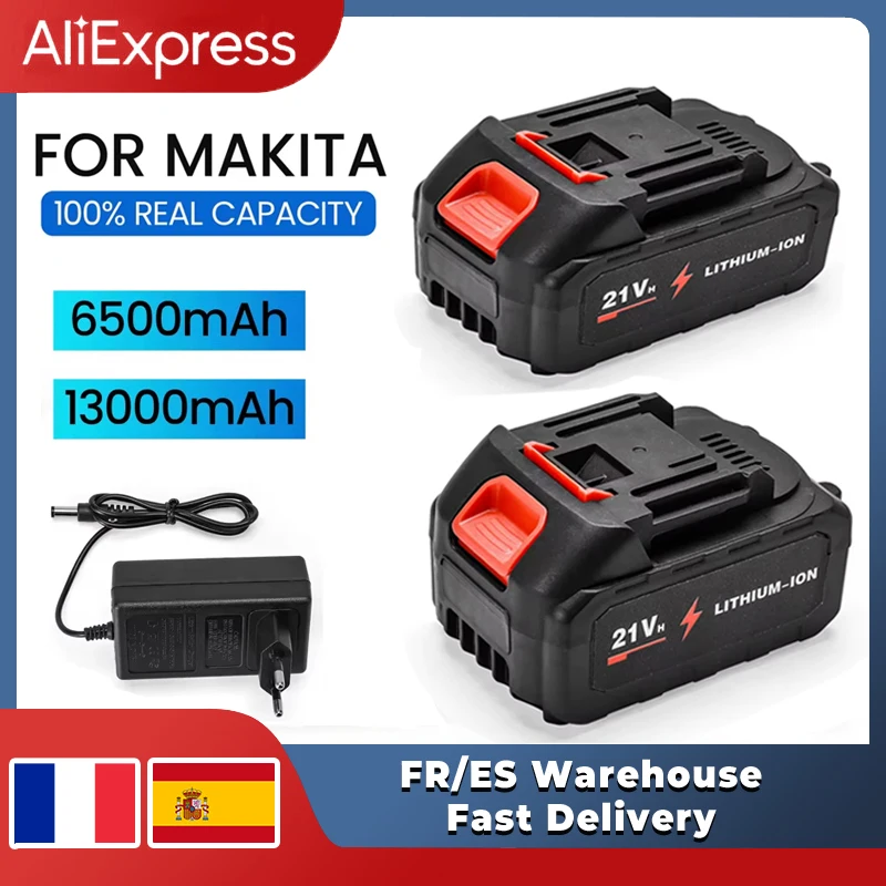 13000mAh pour Makita Lithium Ion remplacement Compatible Makita BL1860B BL1860 BL1850 batterie d'outils électriques rechargeables