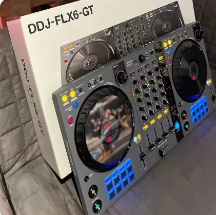 Pioneer DJ DDJ-FLX6-GT Controller, 100% original, comprar 2, obter 1 grátis Novo