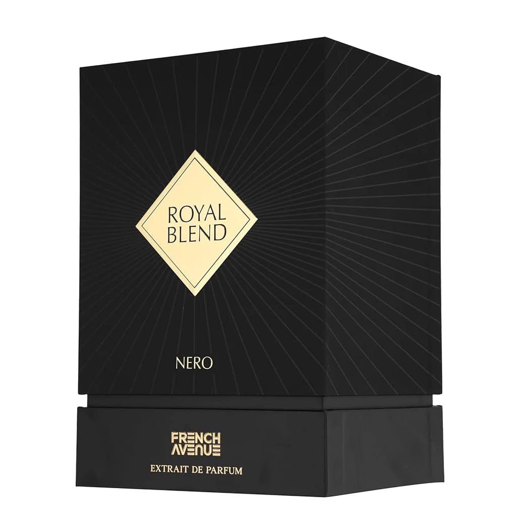

French Avenue By Fragrance World - Royal Blend Nero - Extrait de Parfum - Духи для мужчин, 100 мл Идеальный праздничный подарок