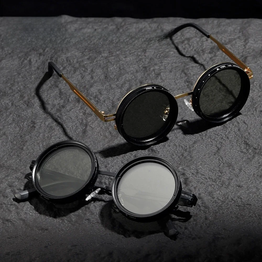 AliExpress NONE Cycling Glasses 9-level ND2-400 Adjustable Dimming Sunglasses Men Women Sun Glasses Anti UV Polarized Shades ND Filter