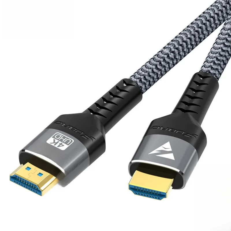 4K HDMI Cable 2.0 4K@120Hz 60Hz High Speed Adapter For RTX 3080 eARC HDR Video Cable PC HDMI-Compatible Cable Laptop TV Box PS5