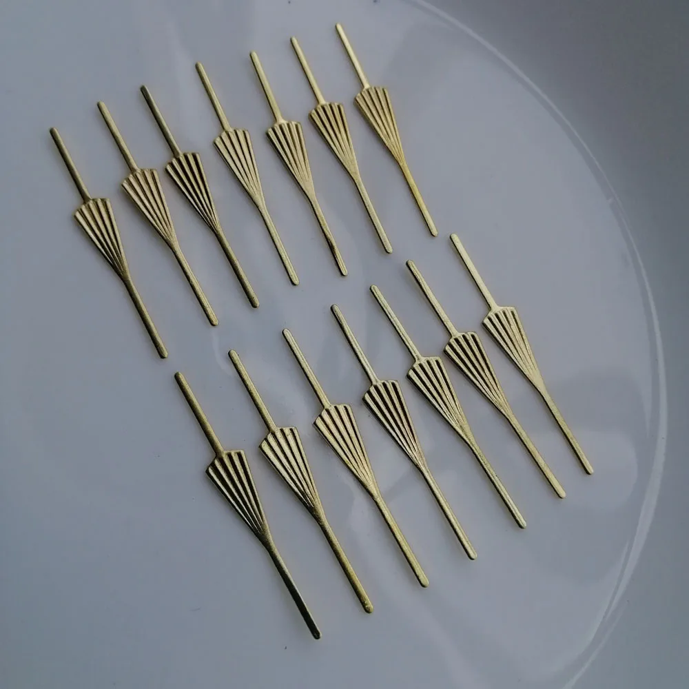 Camal 100PCS 34mm/1.33inch Gold Metal Arrow Connectors Pins For Crystal Prisms Beads Chandelier Pendant Lamp Lighting Accessory