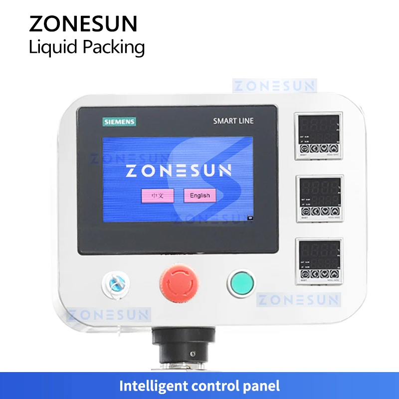 ZONESUN ZS-FS120H آلة تعبئة العصا السائلة العمودية الأوتوماتيكية VFFS معدات تعبئة وختم الكيس