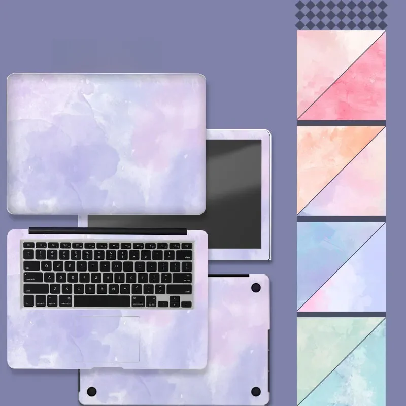 Autocollants décoratifs pour ordinateur portable, skins en PVC personnalisés et colorés, 11"13"14"15"17", pour HP/Dell/Acer/Lenovo