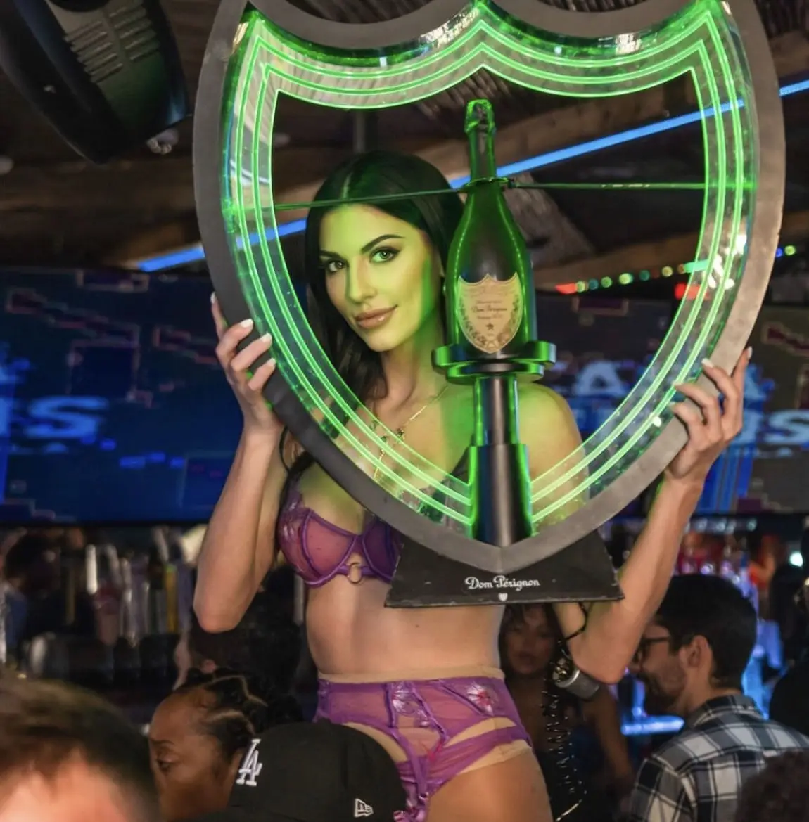 Prezenter butelka LED DOM P do klubu nocnego