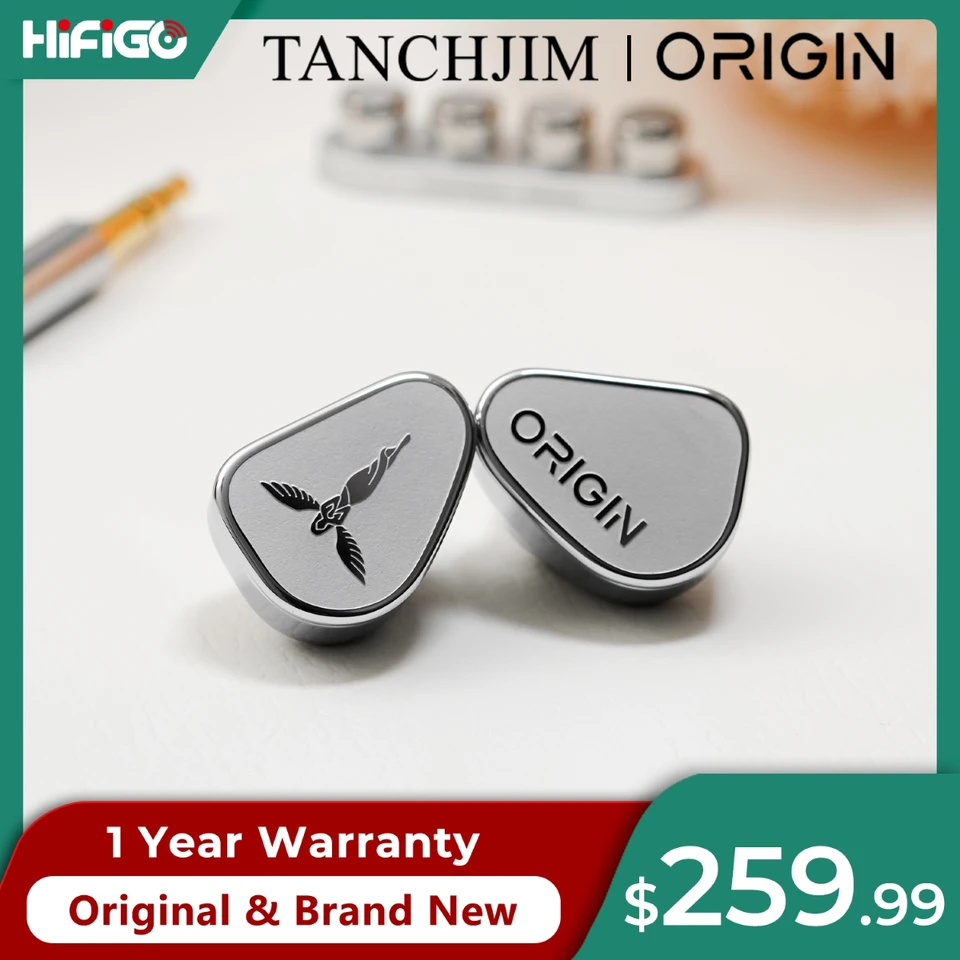 Tanchjim ORIGIN Flagship HiFi Earphone 10mm DMT Single Dynamic