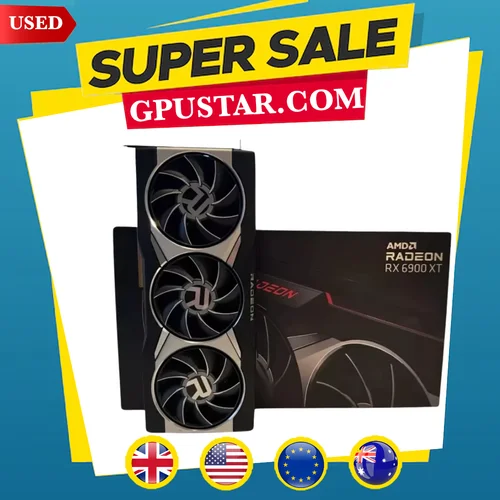 중고 AMD Radeon RX 6900 XT 레퍼런스 그래픽 카드, 16GB GDDR6 Best5 중고 AMD Radeon RX 6900 XT 레퍼런스 그래픽 카드, 16GB GDDR6 Best5